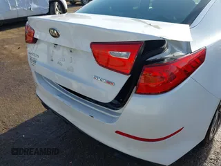 2015 Kia Optima SX Turbo with VIN 5XXGR4A65FG488237, listed as a IAAI auction lot 41978359 with 157,216 mi miles and . Bid and sale history available at DreamBid. Image 6.