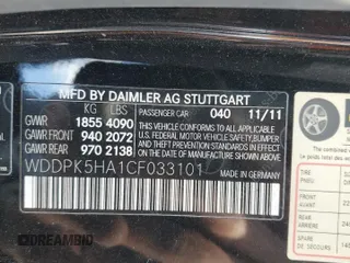 2012 Mercedes-Benz SLK 350 z VIN WDDPK5HA1CF033101, wystawiony jako Copart lot #49170935 z przebiegiem 46 342 mil mil oraz Szkoda całkowita • Salvage title. Historia ofert i sprzedaży dostępna na DreamBid. Obrazek 12.