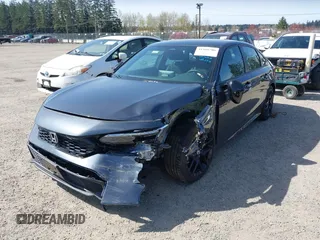 2025 Honda Civic Sedan Sport with VIN 2HGFE2F5XSH540935, listed as a IAAI auction lot 41966706 with 2,598 mi miles. Bid and sale history available at carsss.com. Image 17.