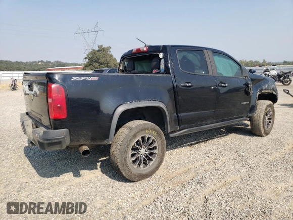 2018 Chevrolet Colorado 4WD ZR2 with VIN 1GCPTEE11J1213474, listed as a Copart auction lot 64622124 with 167,839 mi miles and Salvage Title. Bid and sale history available at carsss.com. Image 3.