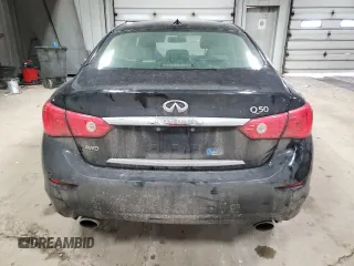 2017 Infiniti Q50 Premium z VIN JN1EV7AR4HM830890, wystawiony jako Copart lot #89015575 z przebiegiem 70 280 mil mil oraz Szkoda całkowita • Salvage title. Historia ofert i sprzedaży dostępna na DreamBid. Obrazek 6.