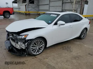 2015 Lexus IS 250 with VIN JTHCF1D23F5020735, listed as a Copart auction lot 53811225 with 100,053 mi miles and Salvage Title. Bid and sale history available at DreamBid. Image 1.
