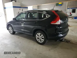 2012 Honda CR-V EX-L with VIN 5J6RM4H74CL003551, listed as a Copart auction lot 51602295 with 84,730 mi miles and Salvage Title. Bid and sale history available at carsss.com. Image 2.