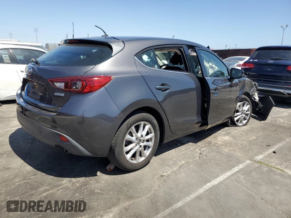 2016 Mazda 3 i Touring with VIN 3MZBM1L72GM320422, listed as a Copart auction lot 61272715 with 90,134 mi miles and Salvage title. Bid and sale history available at DreamBid. Image 3.