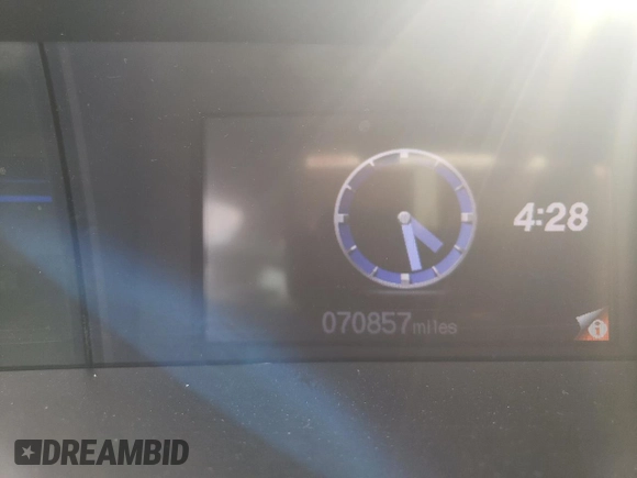 2012 Honda Civic LX with VIN 19XFB2F55CE330845, listed as a Copart auction lot 53331834 with 70,857 mi miles and Salvage Title. Bid and sale history available at DreamBid. Image 9.