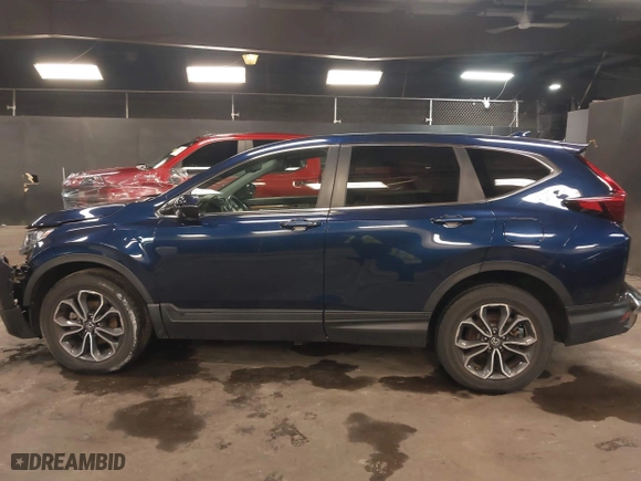 2020 Honda CR-V EX-L with VIN 5J6RW2H86LL021914, listed as a IAAI auction lot 41833001 with 32,433 mi miles. Bid and sale history available at carsss.com. Image 14.