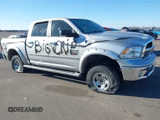 2014 Ram 1500 Big Horn with VIN 1C6RR7LM6ES332385, listed as a IAAI auction lot 41276004 with 190,863 mi miles and . Bid and sale history available at DreamBid. Image 1.