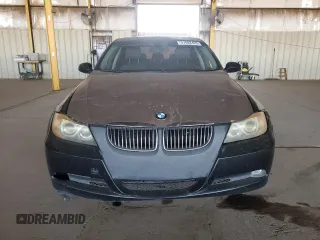 2006 BMW 3 Series 325i with VIN WBAVB13536KX51777, listed as a Copart auction lot 57082425 with 206,336 mi miles and Salvage title. Bid and sale history available at DreamBid. Image 5.