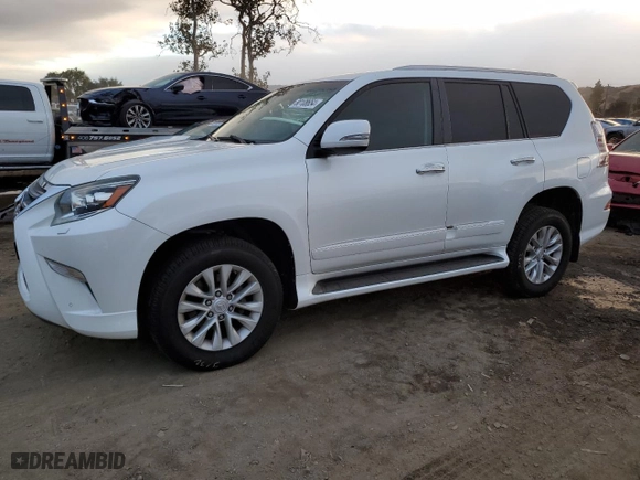 2015 Lexus GX 460 with VIN JTJBM7FX3F5101116, listed as a Copart auction lot 80108654 with 69,087 mi miles and Salvage Title. Bid and sale history available at carsss.com. Image 1.