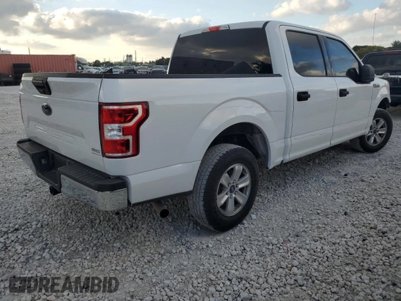 2020 Ford F-150 XL with VIN 1FTEW1CB0LFA29295, listed as a Copart auction lot 43240745 with 96,860 mi miles and Non Repairable. Bid and sale history available at carsss.com. Image 3.