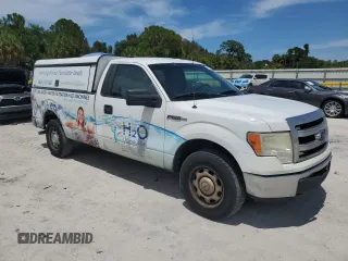2013 Ford F-150 XL with VIN 1FTNF1CF5DKD70977, listed as a Copart auction lot 61922765 with 489,017 mi miles and Clean title. Bid and sale history available at DreamBid. Image 4.