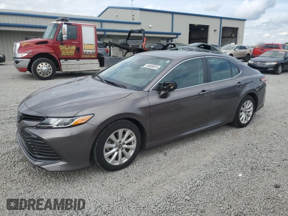 2020 Toyota Camry LE with VIN 4T1C11AKXLU990227, listed as a Copart auction lot 54659915 with 44,435 mi miles and Salvage Title. Bid and sale history available at DreamBid. Image 1.