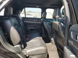 2018 Ford Explorer Sport with VIN 1FM5K8GT3JGB57766, listed as a Copart auction lot 55420595 with 117,350 mi miles and Salvage title. Bid and sale history available at DreamBid. Image 11.