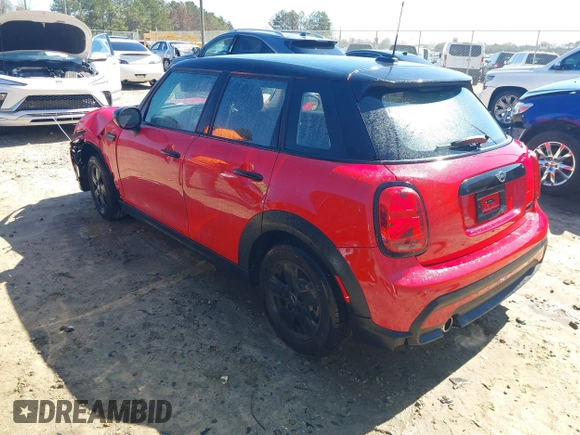 2024 MINI Hardtop 4 Door Cooper Classic with VIN WMW33DK00R2V40133, listed as a IAAI auction lot 41801763 with 9,607 mi miles and . Bid and sale history available at DreamBid. Image 3.