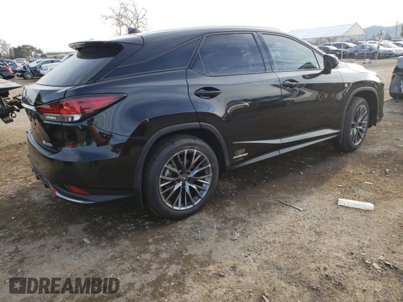 2020 Lexus RX with VIN 2T2YGMDA6LC044034, listed as a Copart auction lot 71379252 with 29,236 mi miles. Bid and sale history available at carsss.com. Image 3.