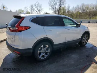 2019 Honda CR-V EX with VIN 2HKRW2H51KH643903, listed as a Copart auction lot 52140275 with 48,825 mi miles and Salvage Title. Bid and sale history available at carsss.com. Image 3.