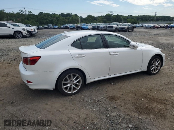 2012 Lexus IS 350 with VIN JTHCE5C20C5002247, listed as a Copart auction lot 65723745 with 211,445 mi miles and Clean title. Bid and sale history available at DreamBid. Image 3.
