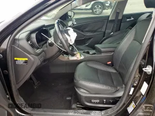 2015 Kia Optima EX with VIN KNAGN4AD0F5090350, listed as a Copart auction lot 57577595 with 109,345 mi miles and Salvage title. Bid and sale history available at DreamBid. Image 7.