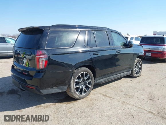 2024 Chevrolet Tahoe RST with VIN 1GNSCRKD7RR224919, listed as a IAAI auction lot 41588409 with 17,247 mi miles and . Bid and sale history available at DreamBid. Image 4.