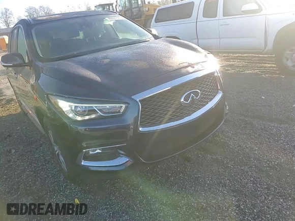 2020 Infiniti QX60 Pure with VIN 5N1DL0MN3LC514213, listed as a Copart auction lot 49031565 with 103,459 mi miles and Salvage Title. Bid and sale history available at DreamBid. Image 11.