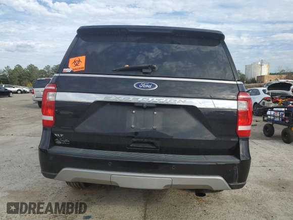 2018 Ford Expedition XLT with VIN 1FMJU1HT6JEA46252, listed as a Copart auction lot 43207475 with 0 mi miles and Salvage Title. Bid and sale history available at carsss.com. Image 6.