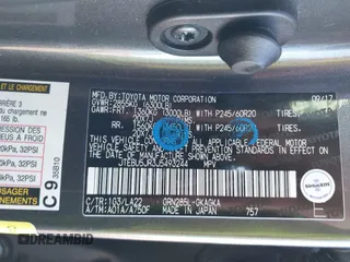 2018 Toyota 4Runner SR5 with VIN JTEBU5JR3J5493244, listed as a IAAI auction lot 41467583 with Not Provided miles. Bid and sale history available at carsss.com. Image 9.