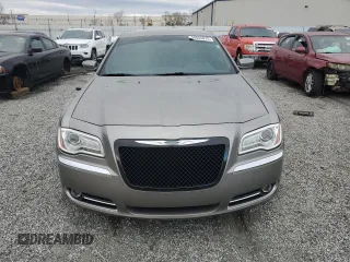 2014 Chrysler 300 with VIN 2C3CCAAG0EH203709, listed as a Copart auction lot 50055075 with 161,043 mi miles and Salvage Title. Bid and sale history available at carsss.com. Image 5.