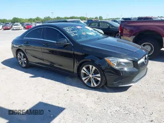 2018 Mercedes-Benz CLA with VIN WDDSJ4EB1JN535369, listed as a IAAI auction lot 42047128 with 122,388 mi miles. Bid and sale history available at carsss.com. Image 1.