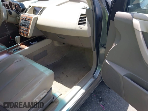 2006 Nissan Murano SL z VIN JN8AZ08W66W501231, wystawiony jako IAAI lot #42168902 z przebiegiem 144 529 mil mil oraz . Historia ofert i sprzedaży dostępna na DreamBid. Obrazek 5.