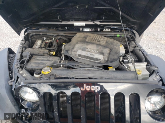 2018 Jeep Wrangler Willys Wheeler W с VIN 1C4AJWAG3JL844906, выставлен на аукционе Copart как лот 60292715 с пробегом 63 667 миль миль и Списание • Salvage title. История ставок и продаж доступна на DreamBid. Изображение 12.