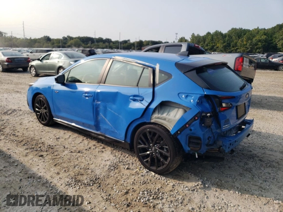 2024 Subaru Impreza RS with VIN JF1GUHJC3R8315759, listed as a Copart auction lot 66145174 with 323 mi miles and Salvage Title. Bid and sale history available at carsss.com. Image 2.