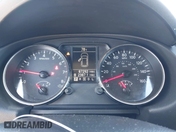 2013 Nissan Rogue S with VIN JN8AS5MT0DW023642, listed as a IAAI auction lot 40728352 with 87,292 mi miles and . Bid and sale history available at DreamBid. Image 6.