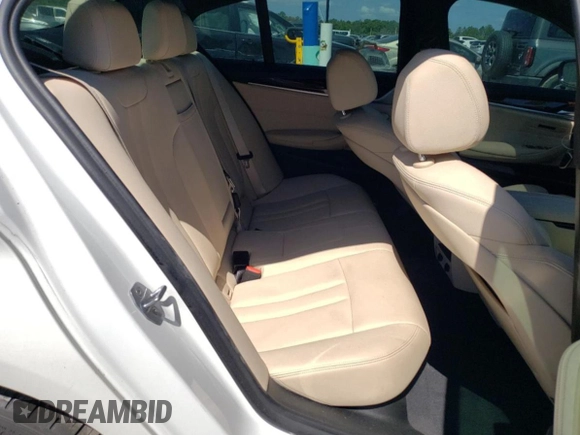 2019 BMW 5 Series 530i with VIN WBAJA5C5XKBX46918, listed as a Copart auction lot 53483355 with 47,208 mi miles and Salvage Title. Bid and sale history available at carsss.com. Image 10.