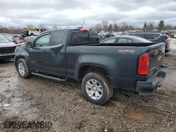 2018 Chevrolet Colorado 4WD LT with VIN 1GCHTCEN0J1151979, listed as a Copart auction lot 48161135 with 98,408 mi miles and Salvage Title. Bid and sale history available at carsss.com. Image 2.
