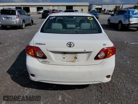 2010 Toyota Corolla with VIN 2T1BU4EE2AC236326, listed as a Copart auction lot 62461195 with 215,106 mi miles and Salvage title. Bid and sale history available at DreamBid. Image 6.