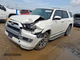 2016 Toyota 4Runner SR5 with VIN JTEZU5JR8G5119882, listed as a Copart auction lot 58126635 with 56,273 mi miles and Salvage title. Bid and sale history available at DreamBid. Image 1.