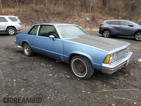 1980 Chevrolet Malibu с VIN 1W27KAB445289, выставлен на аукционе Copart как лот 83806964 с пробегом 104 631 миль миль и Списание • Salvage title. История ставок и продаж доступна на DreamBid. Изображение 4.
