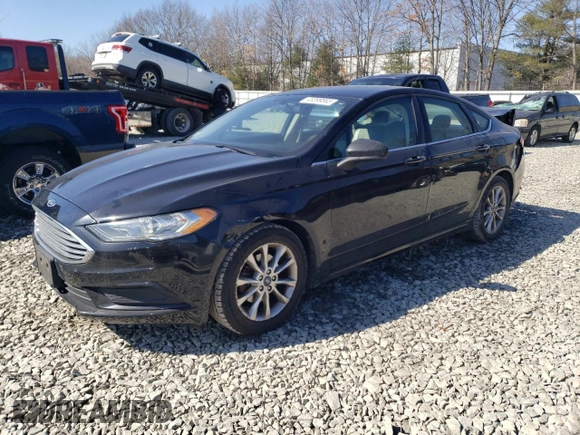 2017 Ford Fusion SE with VIN 3FA6P0HD9HR410164, listed as a Copart auction lot 48399565 with 71,608 mi miles and Salvage Title. Bid and sale history available at DreamBid. Image 1.
