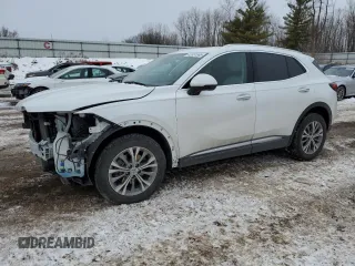 2022 Buick Envision Preferred with VIN LRBAZLR41ND124374, listed as a Copart auction lot 42351565 with 44,295 mi miles and Clean Title. Bid and sale history available at carsss.com. Image 1.