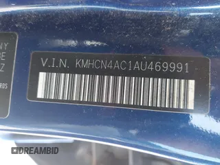 2010 Hyundai Accent GLS z VIN KMHCN4AC1AU469991, wystawiony jako IAAI lot #42374708 z przebiegiem 174 014 mil mil oraz . Historia ofert i sprzedaży dostępna na DreamBid. Obrazek 9.