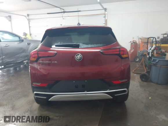 2023 Buick Encore GX Preferred with VIN KL4MMBS23PB116978, listed as a IAAI auction lot 41606930 with 16,259 mi miles and . Bid and sale history available at DreamBid. Image 16.