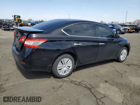 2014 Nissan Sentra SR with VIN 3N1AB7AP5EY277830, listed as a Copart auction lot 52633165 with 125,267 mi miles and Salvage Title. Bid and sale history available at DreamBid. Image 3.
