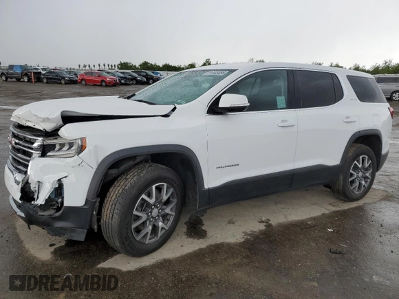 2023 GMC Acadia SLE z VIN 1GKKNKL47PZ225448, wystawiony jako Copart lot #51443455 z przebiegiem 20 840 mil mil oraz Szkoda całkowita • Salvage title. Historia ofert i sprzedaży dostępna na DreamBid. Obrazek 1.