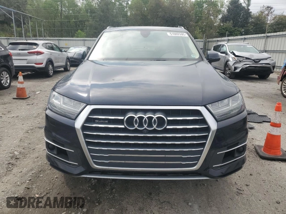 2017 Audi Q7 Premium Plus with VIN WA1LAAF73HD032248, listed as a Copart auction lot 51602595 with 103,965 mi miles and Salvage Title. Bid and sale history available at carsss.com. Image 5.