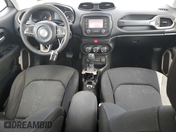 2016 Jeep Renegade Sport with VIN ZACCJBAT5GPD94436, listed as a Copart auction lot 54484285 with 0 mi miles and Salvage Title. Bid and sale history available at carsss.com. Image 8.