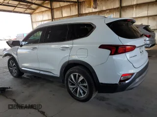 2019 Hyundai Santa Fe Ultimate z VIN 5NMS5CADXKH113289, wystawiony jako Copart lot #53399905 z przebiegiem 101 697 mil mil oraz Szkoda całkowita • Salvage title. Historia ofert i sprzedaży dostępna na DreamBid. Obrazek 2.