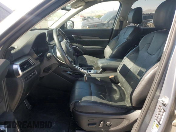 2020 Kia Telluride SX with VIN 5XYP5DHC2LG061953, listed as a Copart auction lot 62049085 with 77,410 mi miles and Salvage title. Bid and sale history available at DreamBid. Image 7.