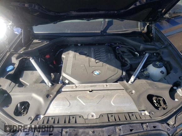 2023 BMW X4 M40i with VIN 5UX43DT06P9P68534, listed as a Copart auction lot 62252833 with 0 mi miles. Bid and sale history available at carsss.com. Image 12.