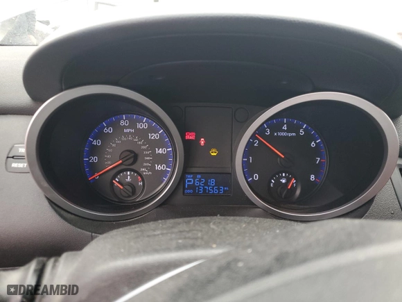 2010 Hyundai Genesis Coupe Grand Touring w/Nav with VIN KMHHU6KHXAU035468, listed as a Copart auction lot 82389294 with 137,563 mi miles and Salvage Title. Bid and sale history available at carsss.com. Image 9.