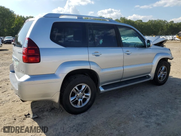 2008 Lexus GX 470 with VIN JTJBT20X580164328, listed as a Copart auction lot 71681444 with 167,766 mi miles and Salvage Title. Bid and sale history available at carsss.com. Image 3.